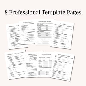 Property Management Onboarding Form | Airbnb Co-Host Template | Client Intake