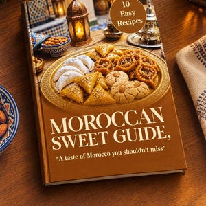 Recept på marockanska sötsaker, kokbok med marockansk dessert, traditionell