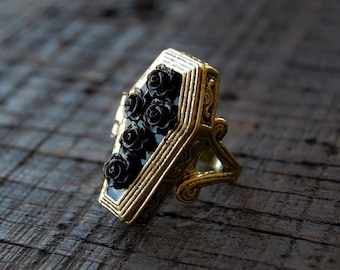 Secret Compartment Ring - Etsy