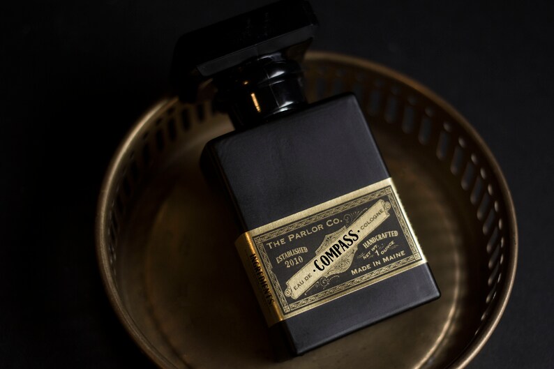 Compass Mens Cologne Noir Collection Black Bottle The | Etsy