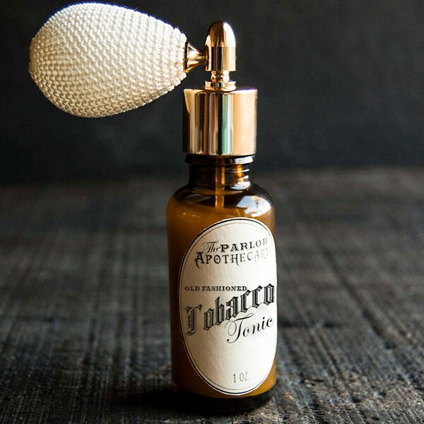 Tobacco Tonic - Tobacco Amber Vanilla Perfume - Atomizer Bottle -1 oz