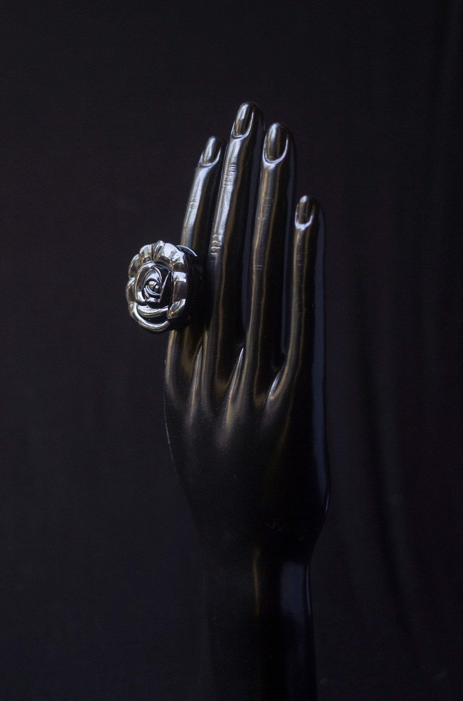 Solid Perfume Locket Ring Poison Rose Choose Your Scent Etsy