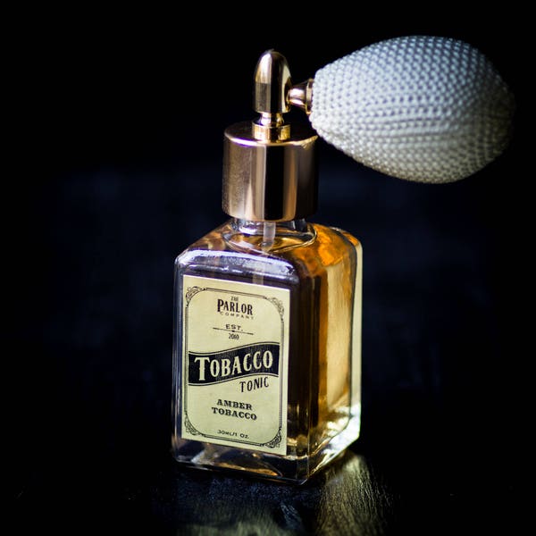 Tobacco Tonic - Tobacco Sandalwood Vanilla Perfume - Atomizer Bottle -1 oz