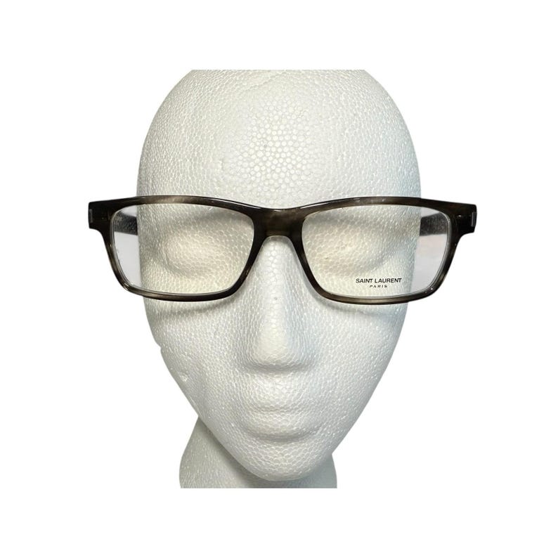 Saint Laurent SL622 005 Eyeglasses Havana Crystal 56-16-145 Frames Only image 5