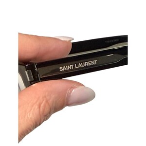 Saint Laurent SL622 005 Eyeglasses Havana Crystal 56-16-145 Frames Only image 8