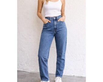 Vintage Levis 950 Orange Tab Jeans Womens 14 USA High Rise Relaxed Tapered 90s