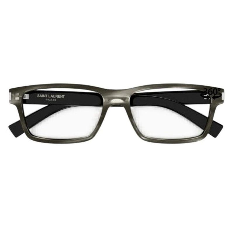 Saint Laurent SL622 005 Eyeglasses Havana Crystal 56-16-145 Frames Only image 4