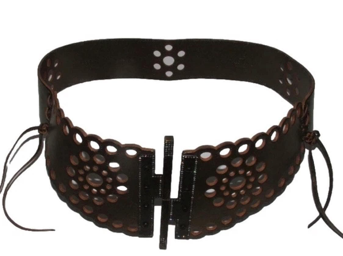 Vintage Valentino Night Black Beaded Fabric Leather Waist Belt xs 80s Valentino Night Belt - Etsy main image 4