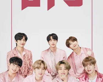 BTS 2026 A4壁掛けカレンダー - Etsy 日本