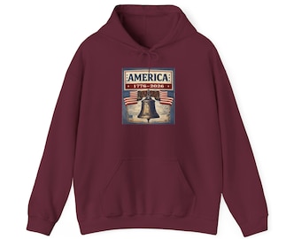 Sudadera con capucha para celebrar el 250.º aniversario de Estados Unidos / Sudadera con capucha del aniversario 1776-2026