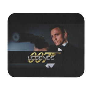 Spy Agent 007 Mouse Pad | Action Film Iconic Design
