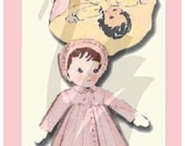 Vintage Night Day Topsy Turvy Doll Sewing Pattern 7121