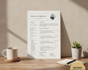 CV-templates voor Google Documenten, Word en Apple Pages | Pagina: professioneel cv-ontwerp, sollicitatiebrief, modern cv-curriculum