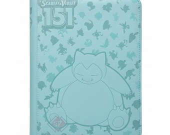 151 - 9 Pocket TCG Binder, Laser Engraved