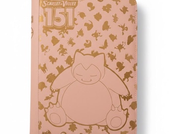 151 - 9 Pocket TCG Binder, Laser Engraved