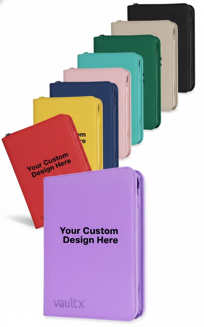 custom 9 pocket card binder Amazon.com: Custom 9 Pocket Card Binder, Personalized Design Trading Card  Folders with Double Sided Pockets, 900 Card Collection Binder for Game Cards/Most  Standard Size Cards/Sports Cards : Toys & Games main image 1
