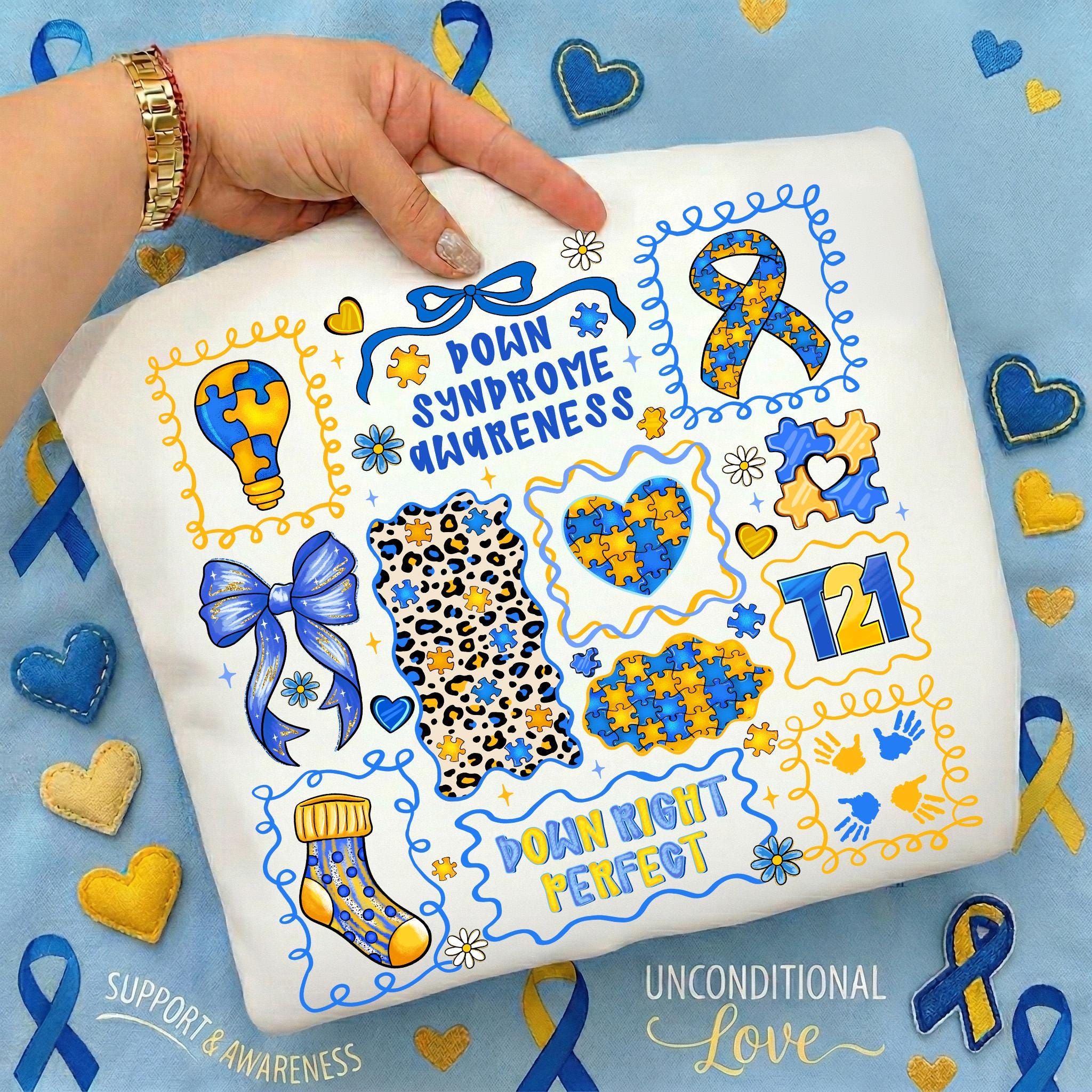 Down Syndrome Awareness Png, Down Right Perfect Png, Coquette Bow Png ...