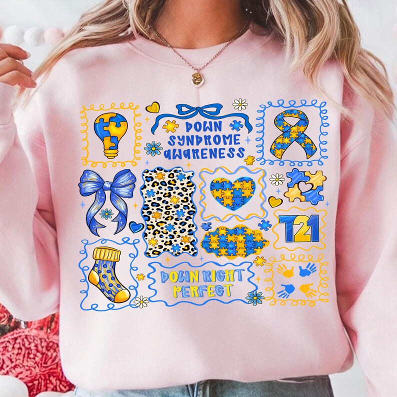 Down Syndrome Awareness Png, Down Right Perfect Png, Coquette Bow Png ...