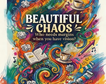 Diario del Caos: Cuaderno ilustrado de motivación, 160 páginas