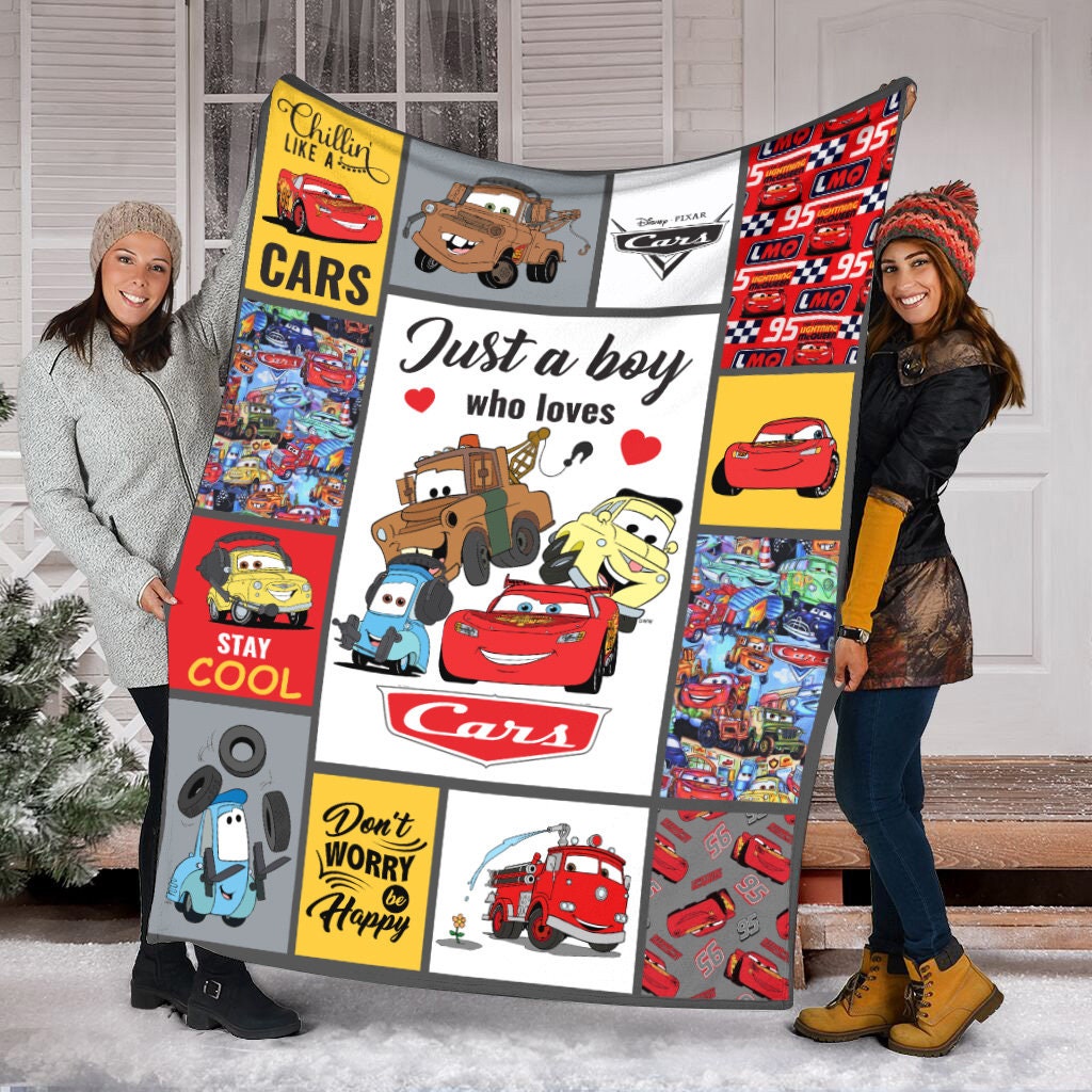 Cars Pixar Blanket - Etsy Singapore