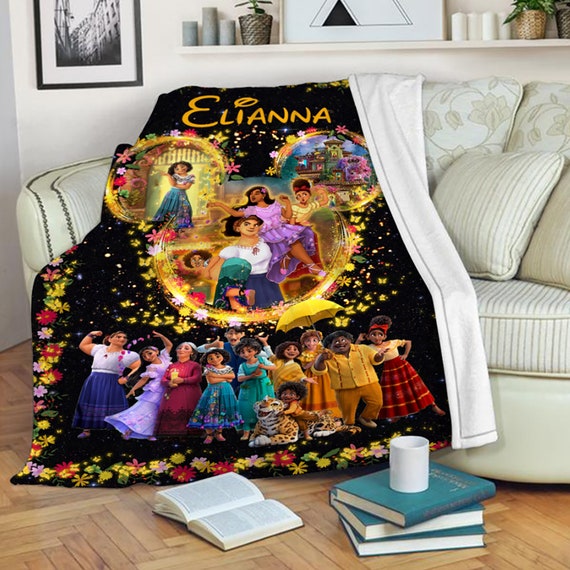 Disney Encanto Blanket Encanto Movie Birthday Kid Blanket Etsy Australia