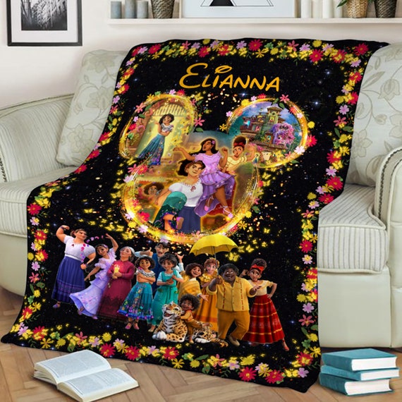 Disney Encanto Blanket Encanto Movie Birthday Kid Blanket Etsy Australia
