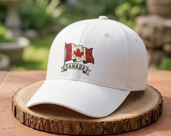 Canada Maple Flag baseball cap | Canadian flag emblem hat
