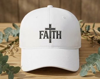 Faith With the Cross Low Profile Baseball Cap