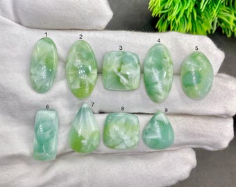 Natural Hemimorphite Cabochon | Blue Green Mix Shape Stone | Wholesale Loose Gemstone
