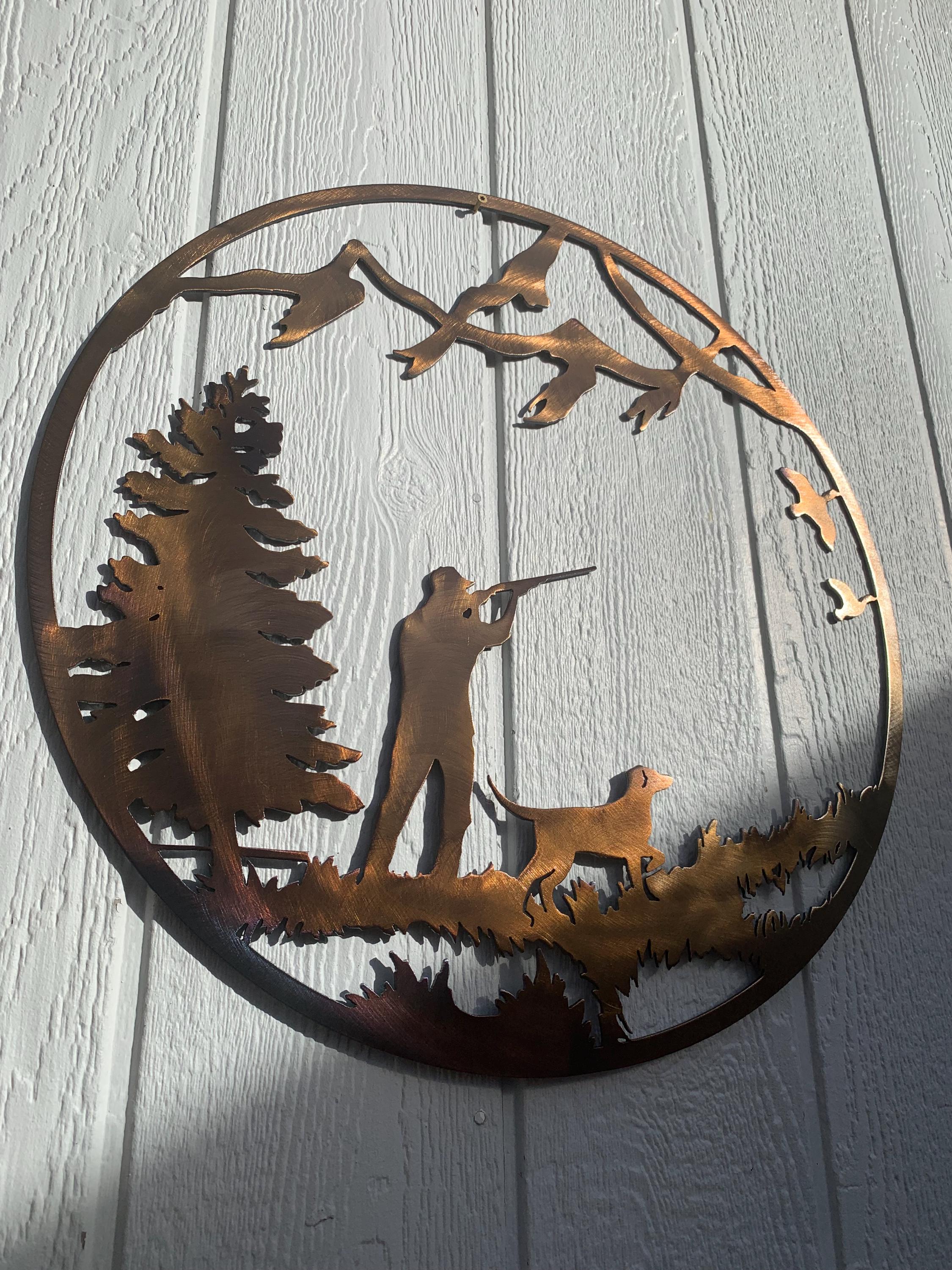 Plasma Cut Metal Wall Art – Handmade Industrial Steel Decor - Etsy