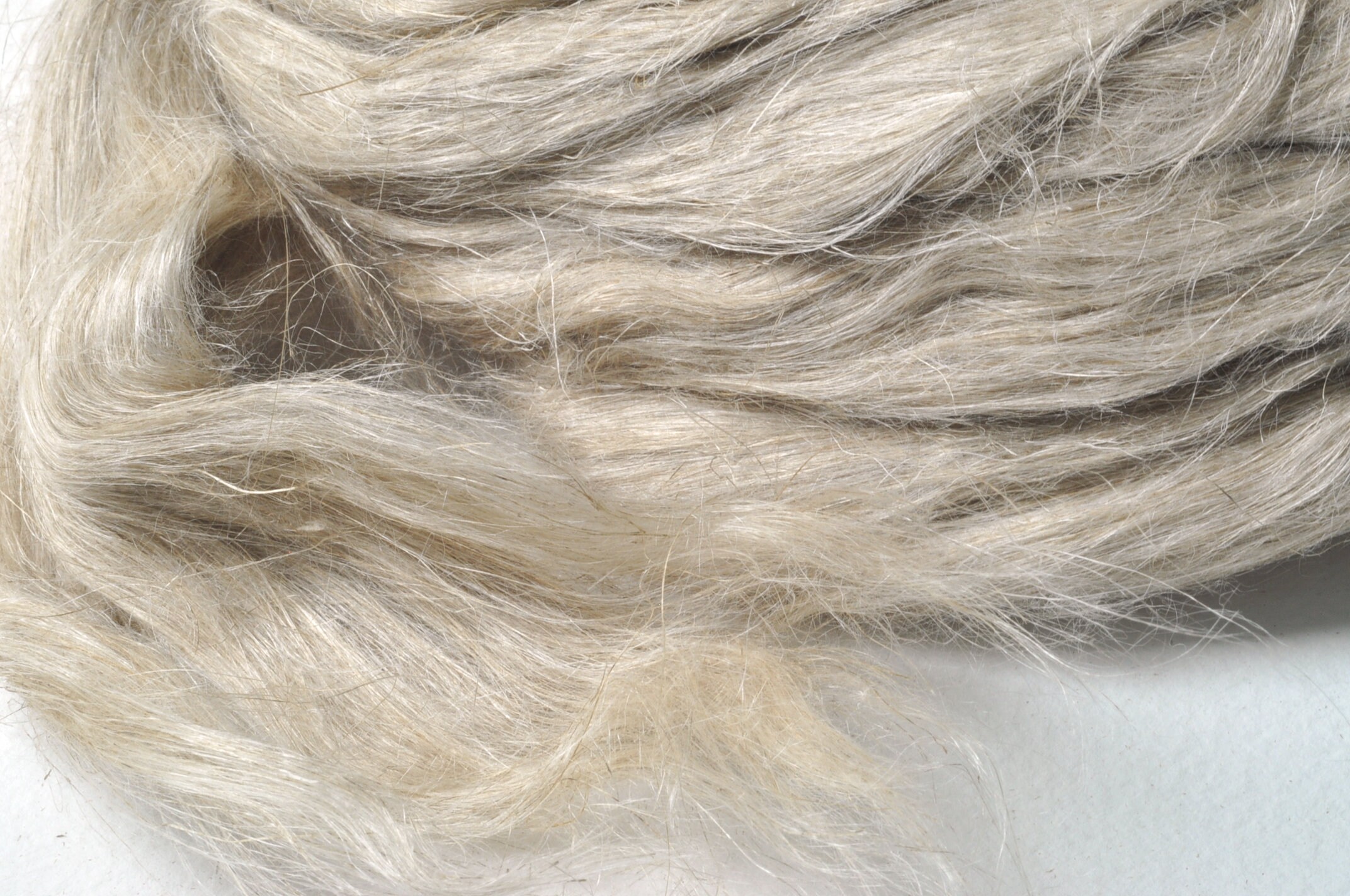 Flax tow fiber 1 pound Needlecrafts & Yarn Roving Wool & Fibers Crafts