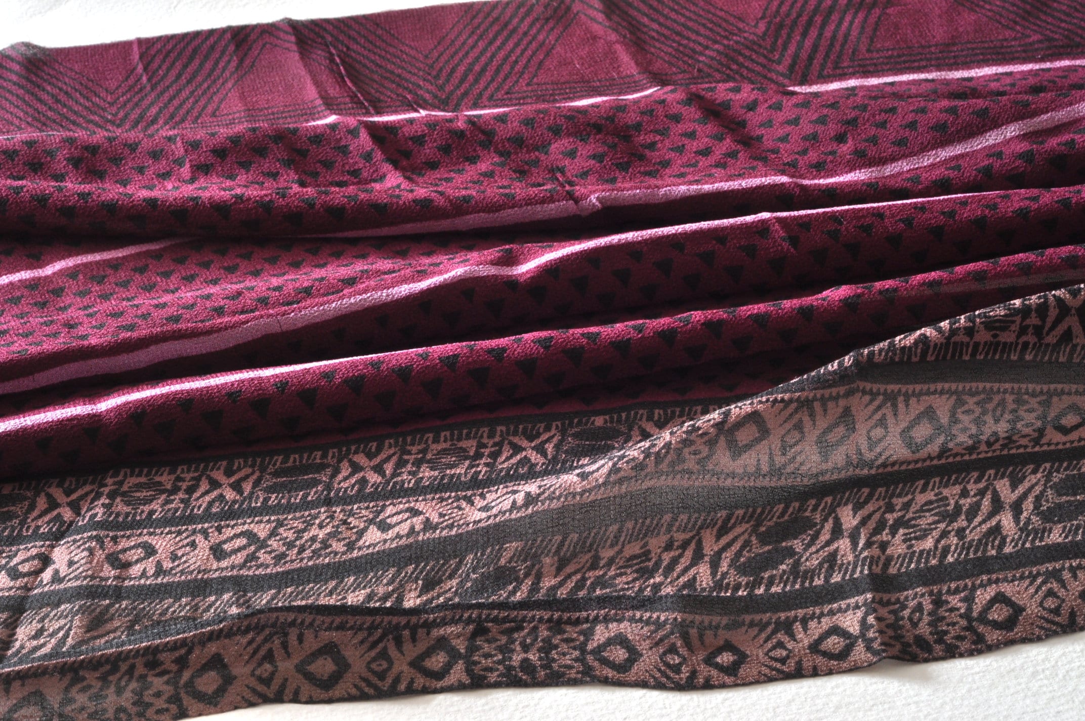 Silk Fabric Pure Silk Fabric Piece Recycled Vintage Sari Etsy