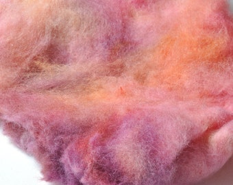 Hand Dyed Corriedale Batt Layers, 25 grams, Spinning, Art Batts, Felting Fibre, Textile Art