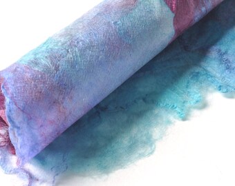 Handmade Silk Paper, Mulberry Silk Fibre Paper, Hand Dyed Paper, Mixed Media, Textile Art, Collage, Scrapbooking, Craft Paper, Card Making