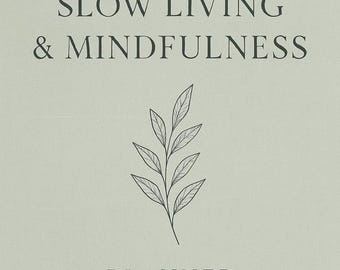 Mindfulness Digital Planner | Undated Wellness Journal (Digital Download)
