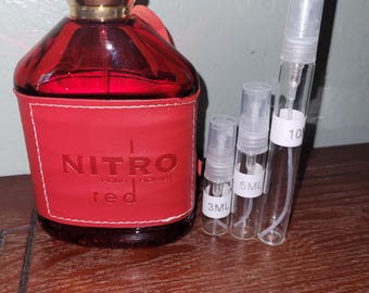 Dumont Nitro Red / 3 ml / 5 ml / 10 ml / Decants de fragancia / Muestras / Tamaño de viaje