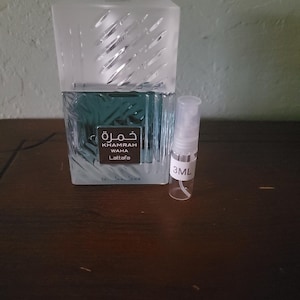 Lattafa Khamrah Waha | 3ml / 5ml / 10ml | Doftdekanteringar | Prover | Resestorlek bild 2