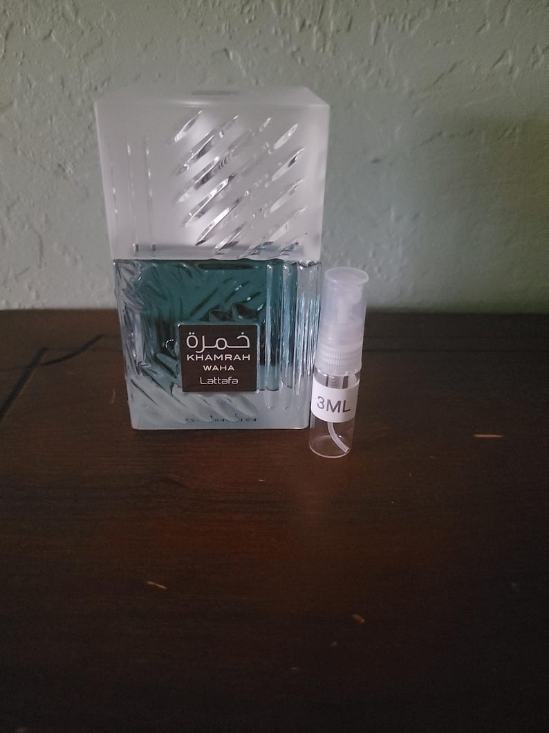 Lattafa Khamrah Waha | 3ml / 5ml / 10ml | Doftdekanteringar | Prover | Resestorlek bild 2
