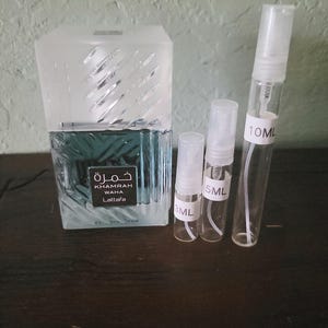 Lattafa Khamrah Waha | 3ml / 5ml / 10ml | Doftdekanteringar | Prover | Resestorlek bild 1