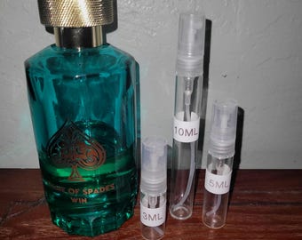 Vinn i Game Of Spades | 3ml / 5ml / 10ml | Doftdekanteringar | Prover | Resestorlek