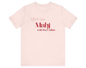 Mahjong tee - Ladies Night |  Graphic T-Shirt gift top | cheers mahjong