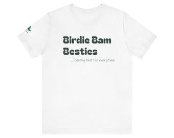 Mahjong tee - Birdie Bam Besties | Friends game night tee| Cheers gift