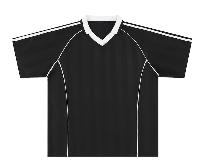 Shadow Stripe Collared Soccer Jersey