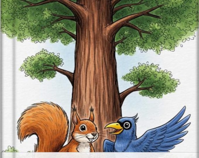 The Whispering Tree Children's Storybook | Nature, Trees, Balance, Kids Book, Story to Teach Life Lessons