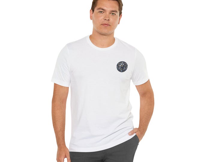Majestic Bald Eagle graphic T-Shirt | Patriotic eagle chest emblem, back spread wings