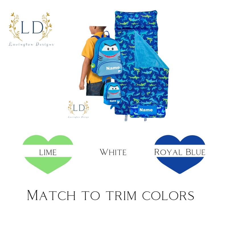 Personalized Toddler Backpack and Lunch Box Set With Matching Etsy