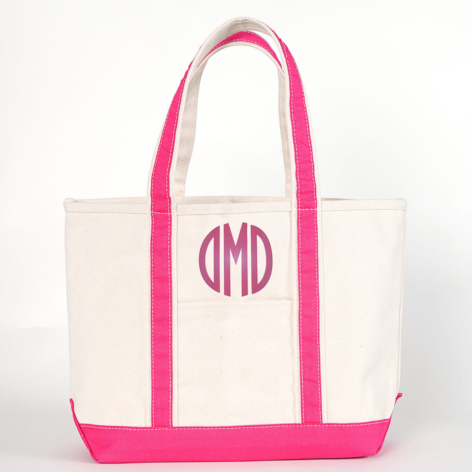 Monogrammed Totes Boat Totes Personalized Totes Bridesmaid Etsy