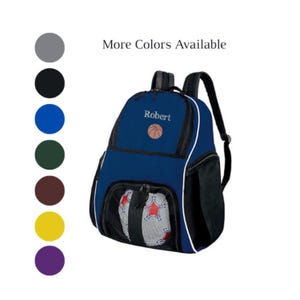 Basketball Backpack, Personalized Basketball Backpacks, Backpack with Name, Sports Backpack for Teens and Kids full size Backpack