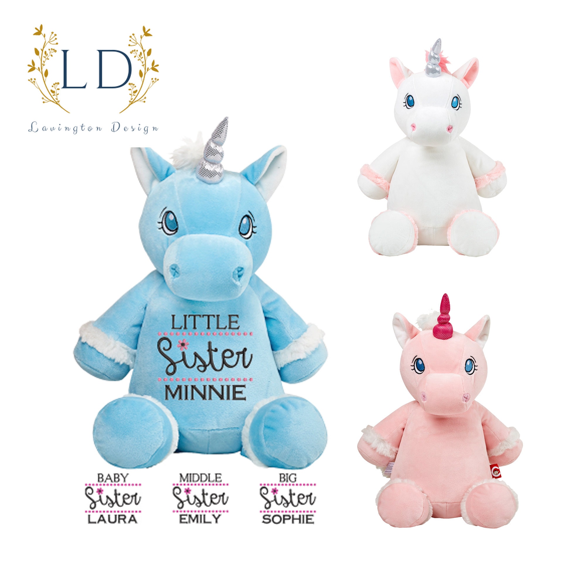 Big sister little sister stuffed animals hotsell