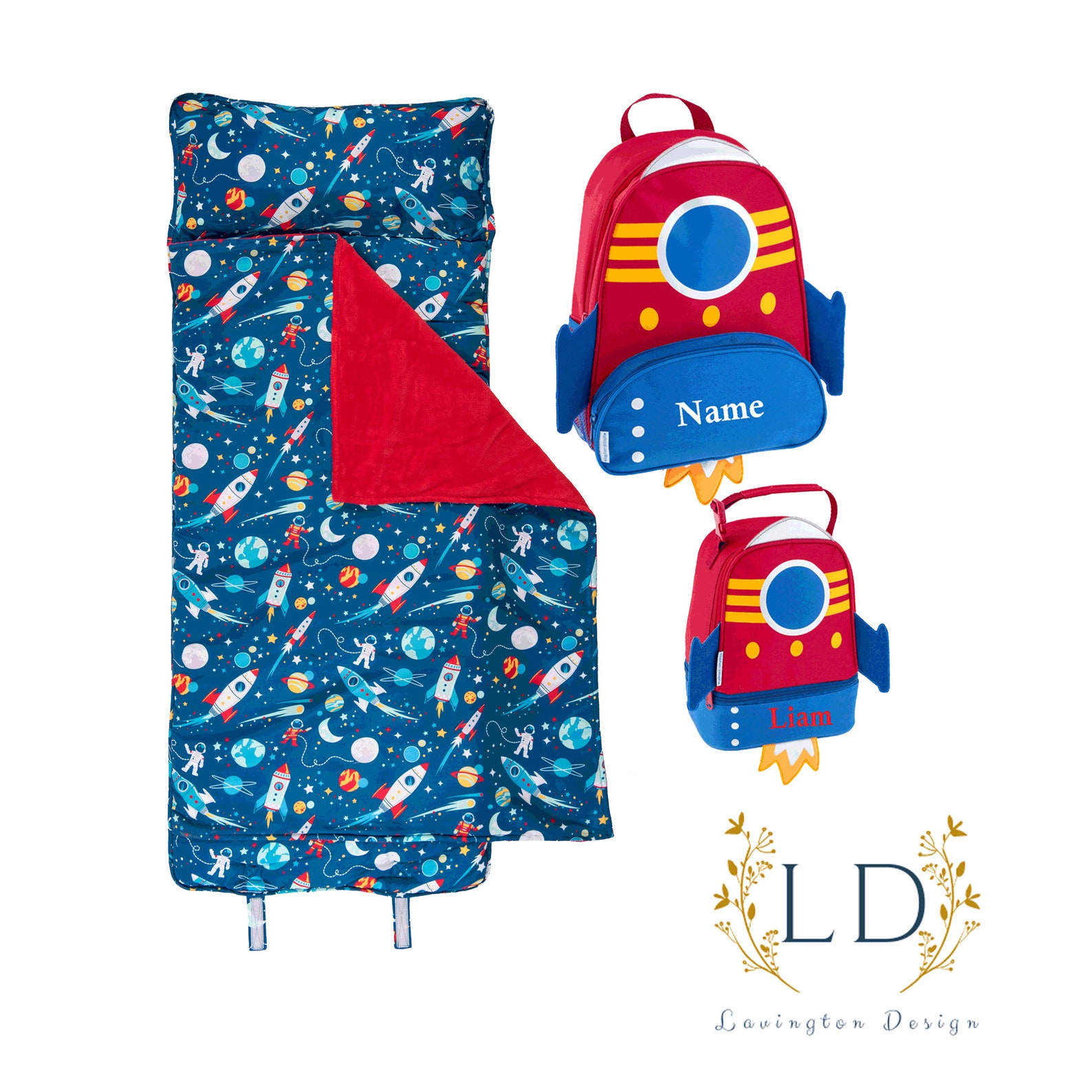 Personalized Toddler Backpack and Lunch Box Set With Matching Etsy